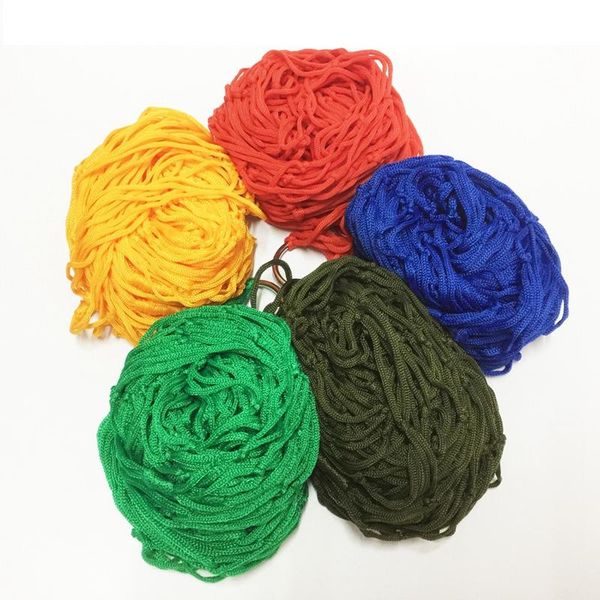 

yingtouman 240*80cm outdoor sport hammock outdoor camping hammock mesh net for garden beach yard travel garden swing bed