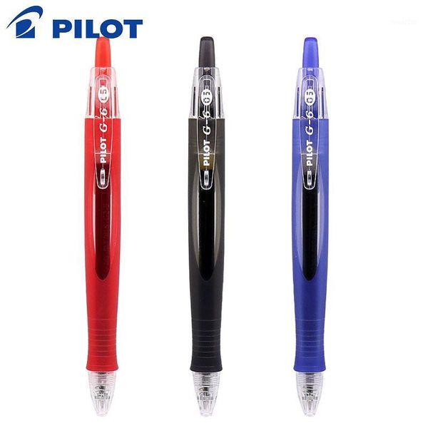 

gel pens 1pcs japan pilot g-6 pen bl-g6-5 press the primary school exam neutral streamline 0.5mm thick rod signature use1