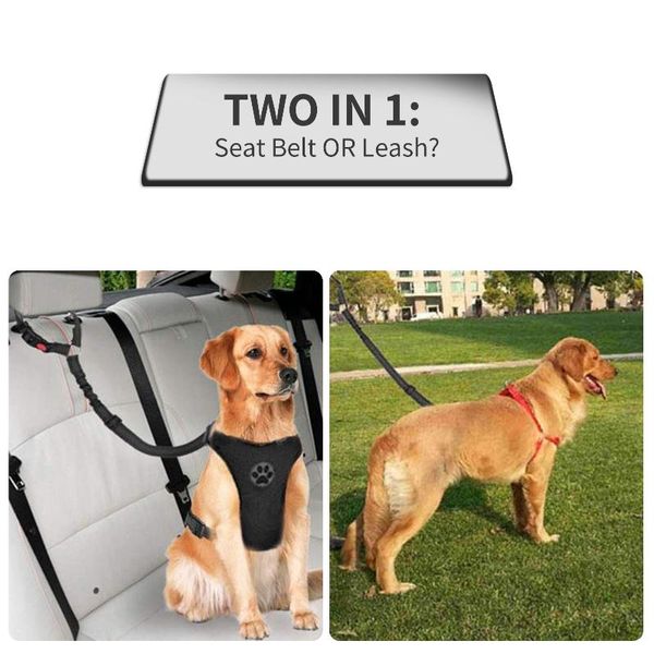 

dog collars & leashes 100cm pet car seat belt leash walking rope