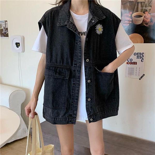 

women's vests 204681, Black;white