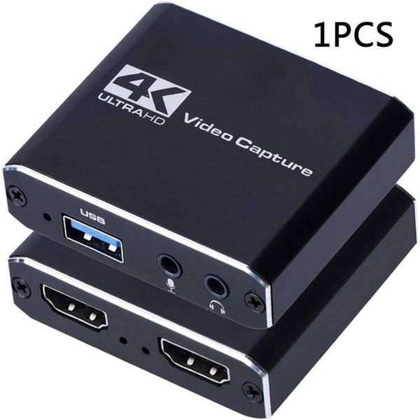 

computer cables & connectors 4k 1080p -compatible video capture card usb 2.0 recorder box device for live streaming recording