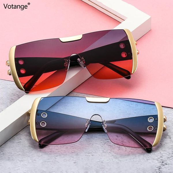 

sunglasses 2021 punk women fashion vintage oversized sun glasses men faceshield uv400 goggle eyewear black e155, White;black