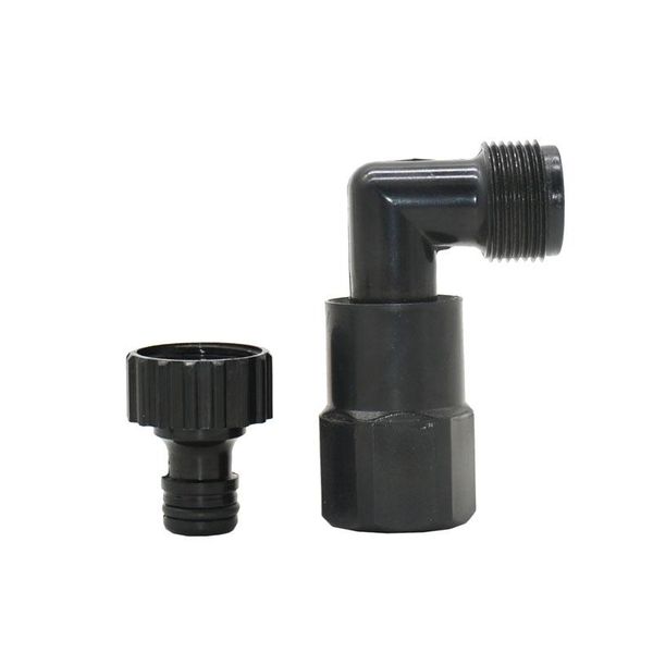 

3/4 female to 3/4 male elbow connector garden water intake valve accessories with nipple connector thread adapter 1pcs