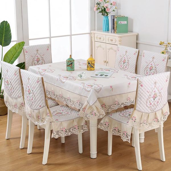 

table cloth 13 pcs anti-dirt tablecloth beige cover seat covers dining room kitchen case washable rectangular general