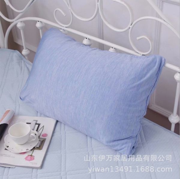 

summer ice silk knitted pillow case cold feeling envelope single style sweat absorption quick drying cool