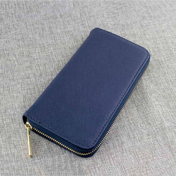 

card holders 2021 cross long wallet zipper bag clutch ladies, Brown;gray