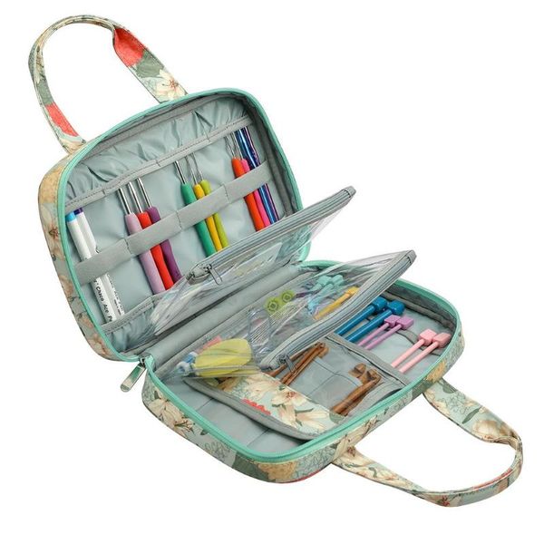 

other arts and crafts knitting tote bag perfect size yarn crochet storage supplies collection sewing tool