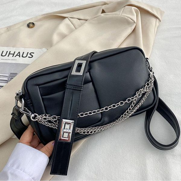 

luxury handbags women bags designer vintage shoulder bag new chain messenger bags soft flap shoulder crossbody pack women purse