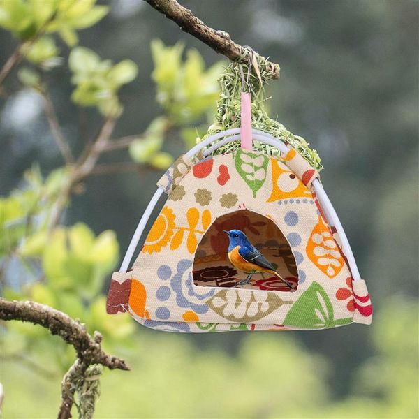 

bird cages 1pc cloth cage hanging parrot tent pet hammock sleeping nest