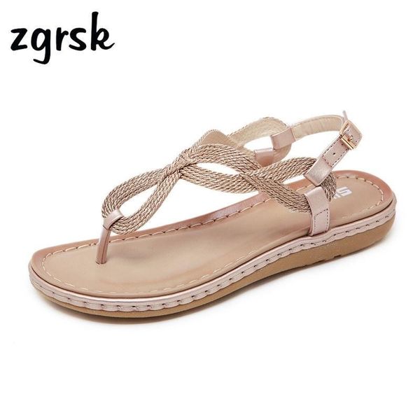 

women's zapatos de mujer shoes woman female beach shoes flat sandals for women female, Black