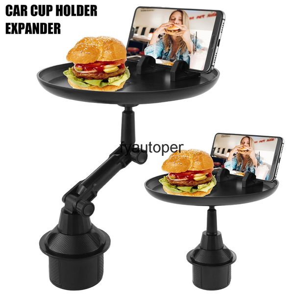 

new universal suv truck car cup holder mount stand for cellphone mobile phone meal snack drink food tray tools