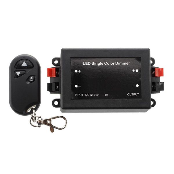 

jfbl dc 12v single color led dimmer controller + rf remote control