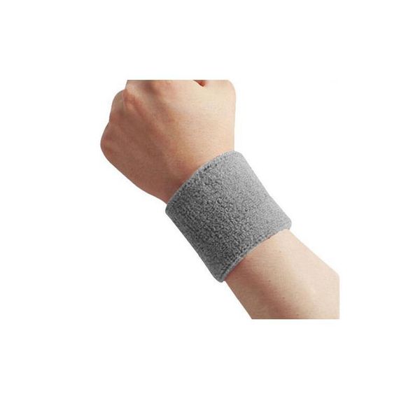 

2pcs sports sweatbands sweat wristbands bands wrist guard yoga running fitness bracer for sports/yoga/workout/runnin jllztl, Black;red