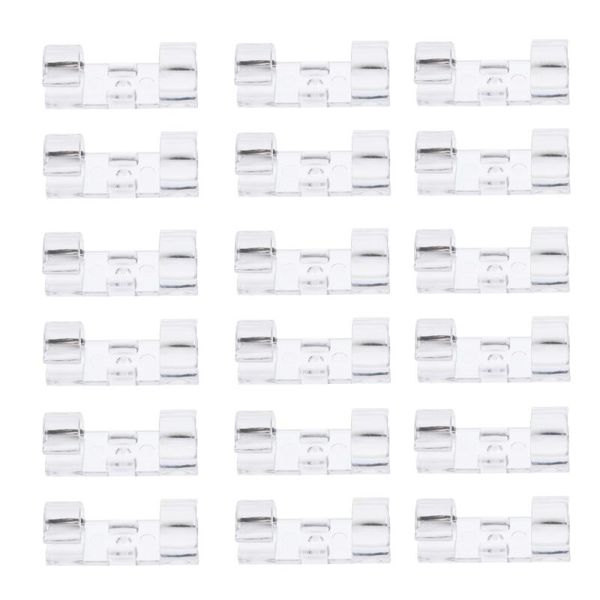 

clothing & wardrobe storage 40pcs transparent desk cord organizers adhesive cable holders wire managements