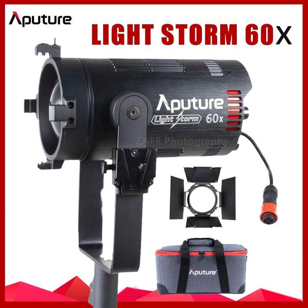 

aputure 60x 2700-6500k 60w video light portable led pgraphy lighting light storm 60x outdoor shooting for camera live
