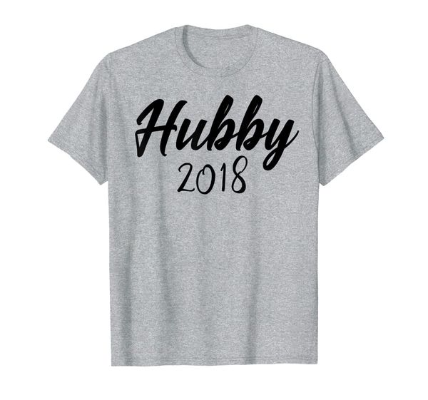 

hubby wifey est 2018 shirt set couples hubby t-shirt him men, White;black