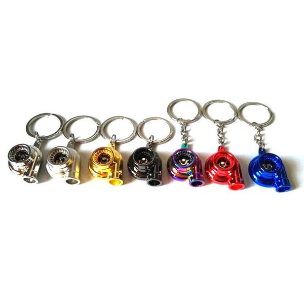 

keychains turbo supercharging charger turbocharger keyring keychain, Silver
