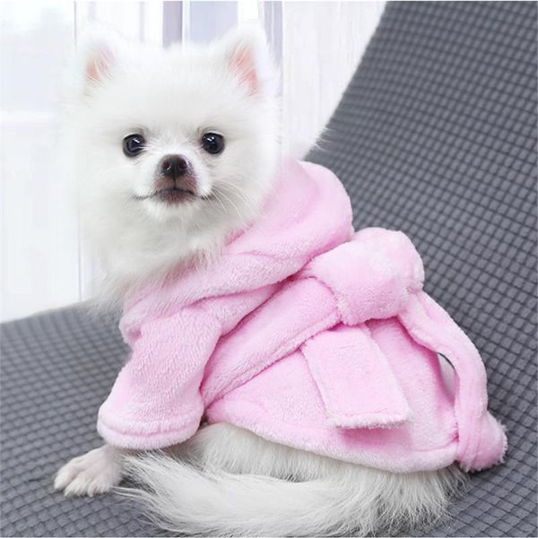 

cat dog bathrob dog pajamas sleeping clothes soft pet bath drying towel clothes for for puppy dogs cats coat pet accessories