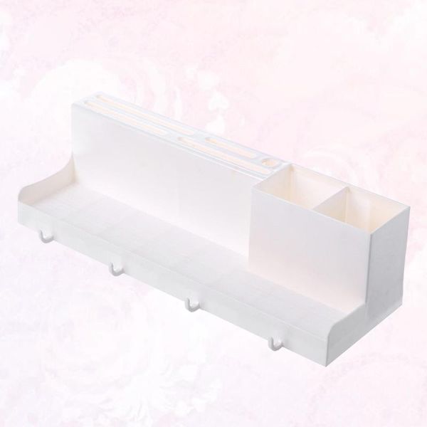 

hooks & rails seamless wall hanging rack punch seasoning organizer multifunctional stand for kitchen