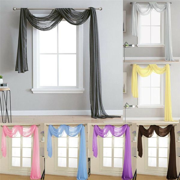 

blinds 12 colors fashion lace sheer curtain string room window tassel panel decor home bedroom living valance decoration