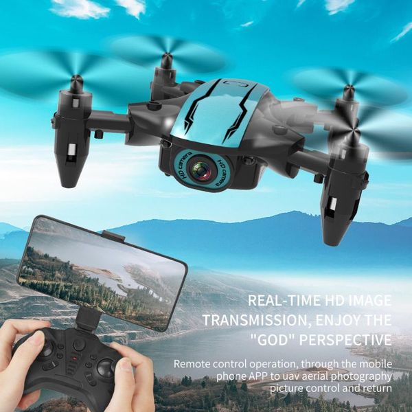 

drones cs02 mini drone 4k 1080p 480p hd pixel camera wifi aerial pography aircraft foldable four-axis flying toy