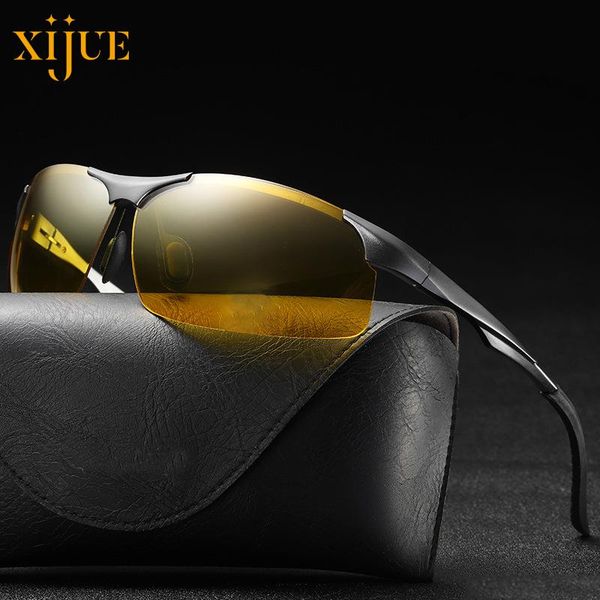 

sunglasses arrival men women grey yellow lenses pochromic driver, White;black