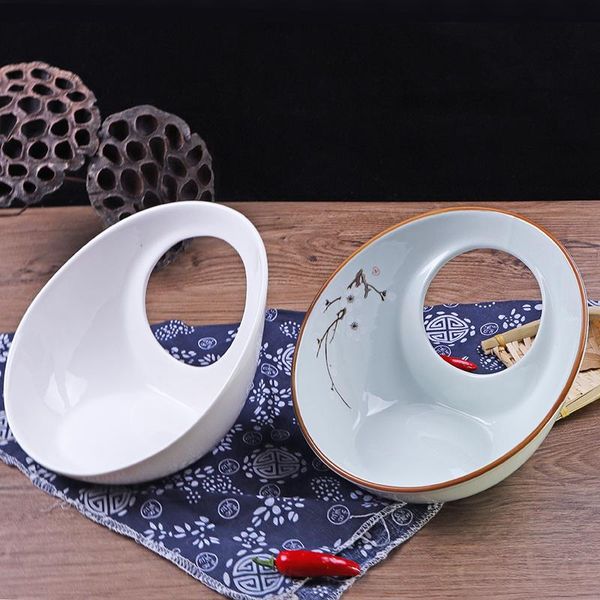 

dishes & plates 18cm irregular artistic conception dish arrangement personalized restaurant tableware plate salad bowl home kitchen utensils