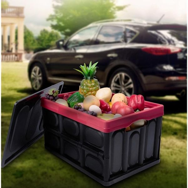 

car organizer storage box trunk multi-function folding home bag travel