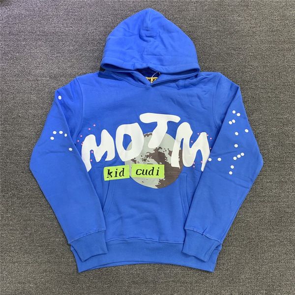 

2021 new foam print cpfm. xz to motm iii life goes by hooded hoodie ztnz, Black