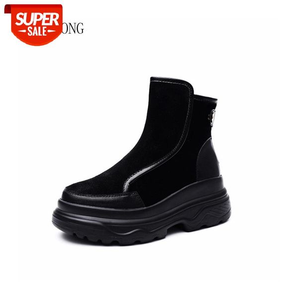 

lcizrong black boots women winter shoes women's boot 2019 fashion casual ankle boots for woman non-slip warm snow #aw63