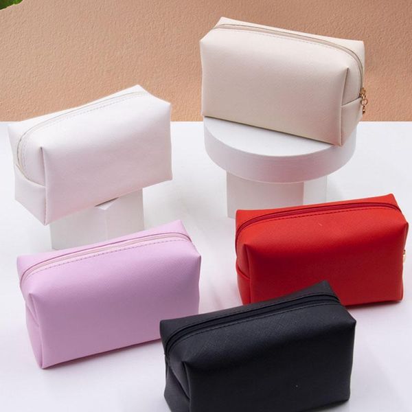 

cosmetic bags & cases 2021 simple waterproof women lovely casual travel portable storage handbags makeup bag toiletry