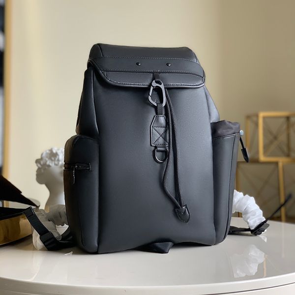 

the new series backpack of a soft texture and finely embossed it's cut from calfskin easy to take things genuine leather fashion bags