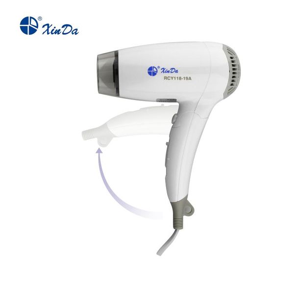 

electric hair brushes the xinda rcy-118 19a personal & family travel convenience foldable abs white dryer