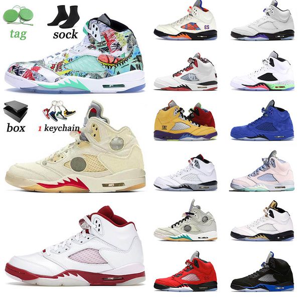 

se oregon 5 5s basketball shoes jumpman off concord valentines day bluebird jade horizon metallic gold ice blue white cement women men sneak