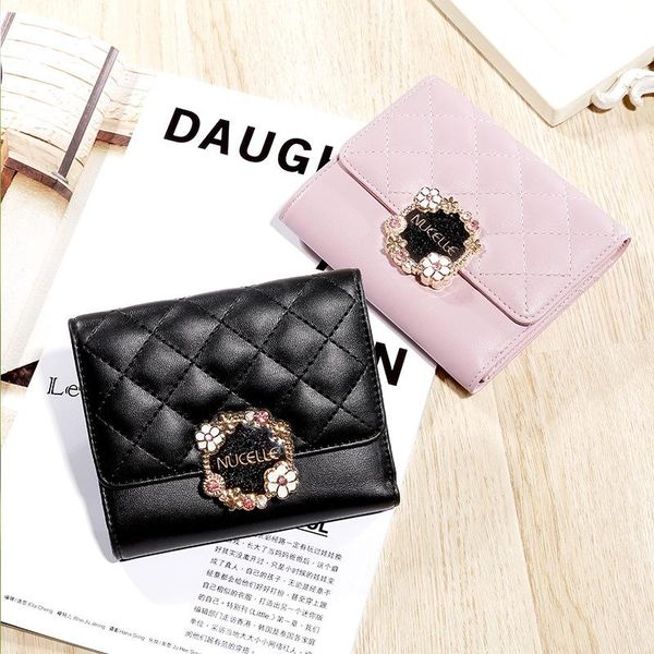 

outdoor bags cute short wallet student fresh mini purse bag