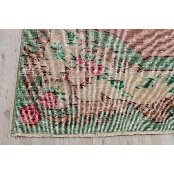 

carpets red and brown rug turkish hand-woven area rug, decorative big size floral unique 2622