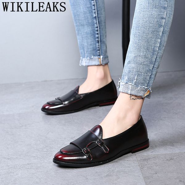 

fashion designer double monk strap shoes suit shoes+male loafers men dress shoes leather italian chaussure homme mariage, Black