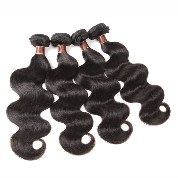 

body xuchang human wig hair curtain horsetail, Black