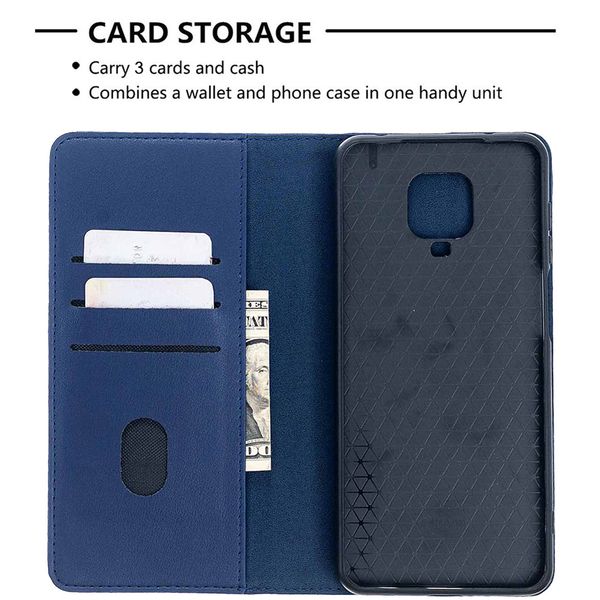 

luxury genuine leather xiomi note9promax case for xiaomi redmi note 9s 9 8t pro max flip wallet card slot phone bags cover coque