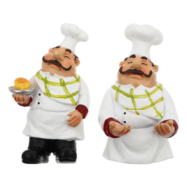 

2pcs chef design punch wall hooks self-adhesive kitchen hooks (type 2)