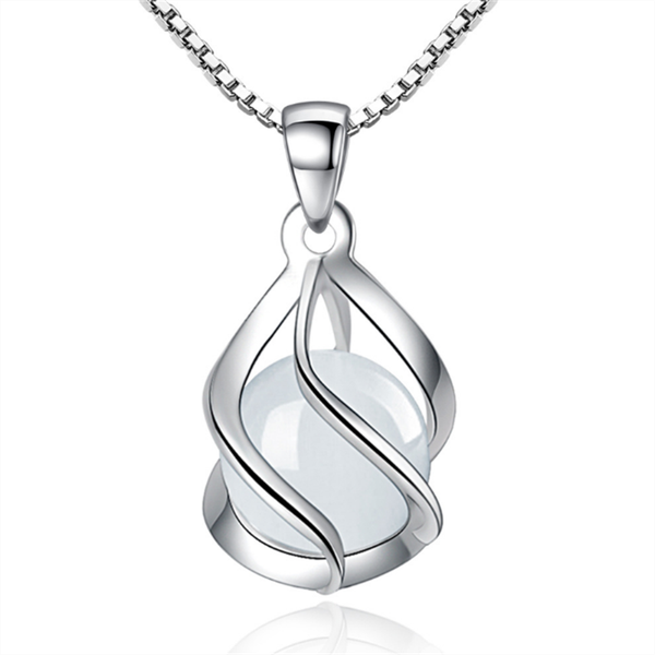 

chokers delicate opal stone clavicle chain choker necklace for women fashion necklaces trendy elegant chunky jewelry, Golden;silver