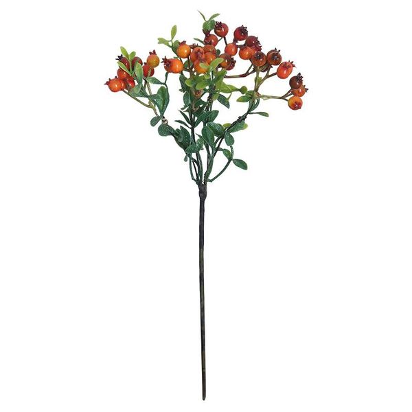 

new bean branch christmas berry simulation flower home decoration wedding bouquets road lead flower wall fake flowers