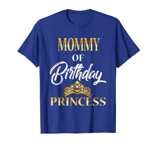 

mommy of birthday princess shirt birthday costume for mom, White;black