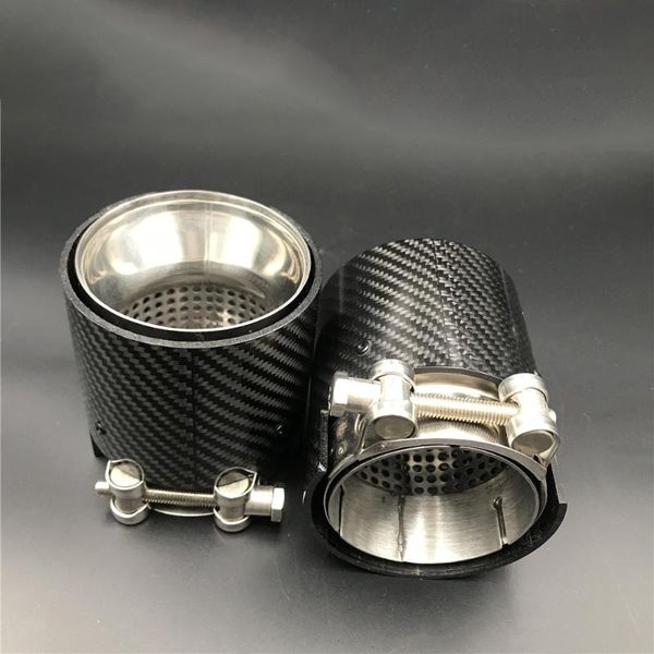 

manifold & parts 1pcs nozzle tail pipe carbon fiber exhaust tip for f87 m2 f80 m3 f82 f83 m4 f90 m5 m6 m135i m235i m335i m435i