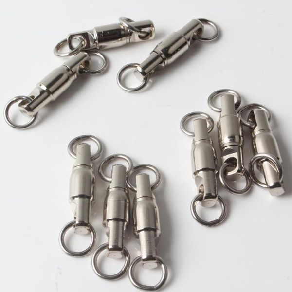 

fishing hooks jeely 10pcs 8mm cylinder ball bearing swivel stainless steel