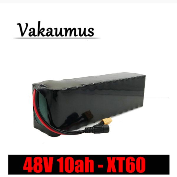 

vakaumus 13s 3p 18650 lithium ion battery pack 48v10ah electric bike batteries for 250w 500w 350w motor with 15 a bms