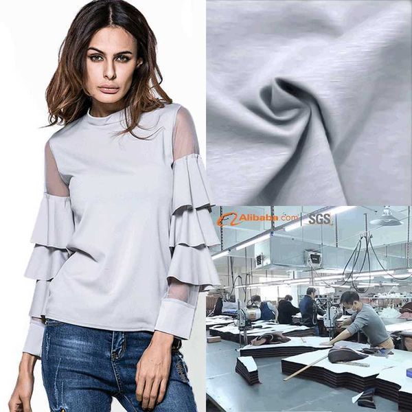 

2021 fashion t shirts summer women's wear base shirt mesh, White