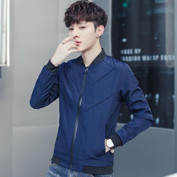 

men's jackets 2021 spring bomber zipper jacket male casual streetwear hip hop slim fit pilot coat men clothing, Black;brown