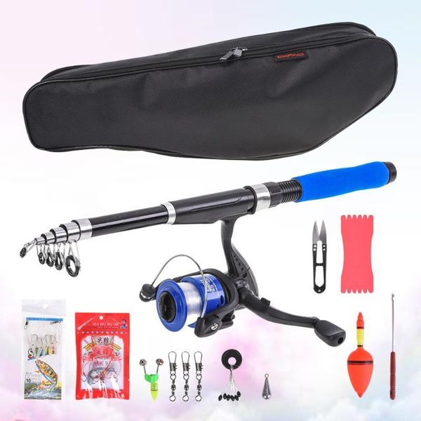 

set fishing rod kit practical useful portable supplies pole for outdoor adults boat rods