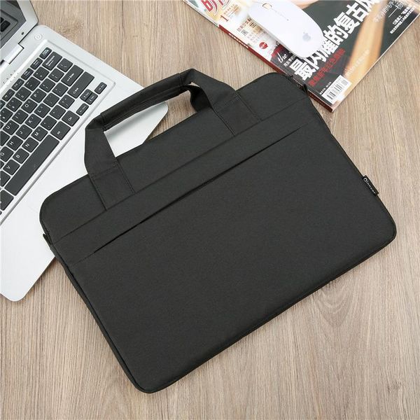 

duffel bags waterproof lapshoulder messenger bag notebook case briefcase for men and women inner thin 13 / 14 15.6-inch business